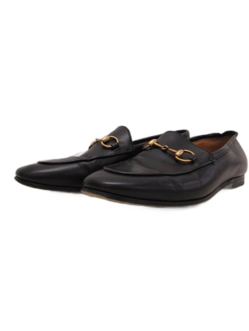 Gucci Jordaan Horsebit Loafers Leather Black